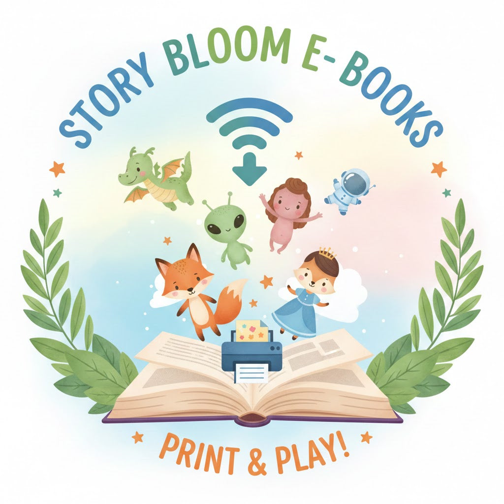 Printable Kids story E book